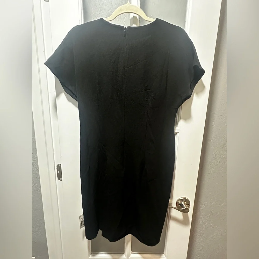 NWT ASOS DESIGN nipped in waist mini dress in black - Picture 2 of 4